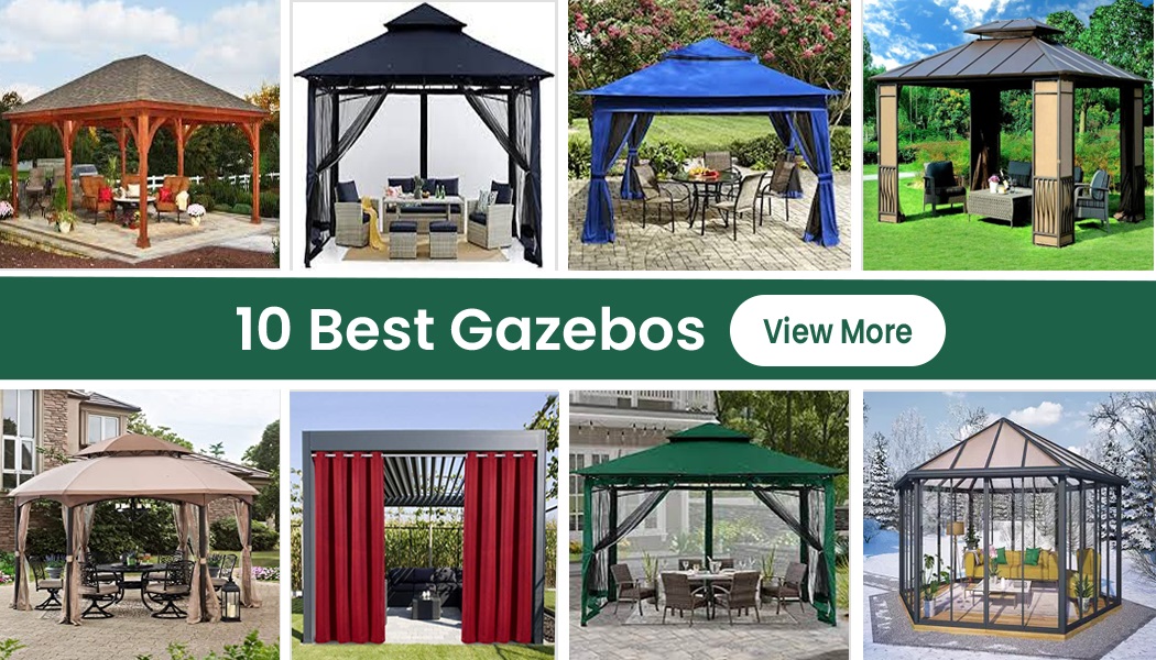 10 Great Gazebos Sure To Give Your Outdoor Space A Dash Of Style And Charm