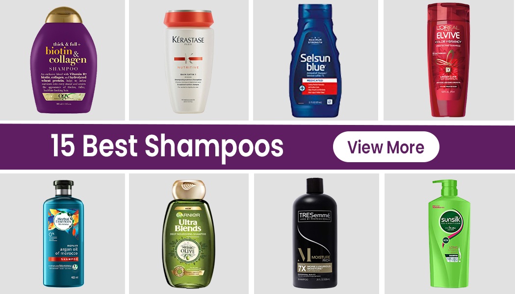 15 Amazing Shampoos For Your Daily Hair Treatment
