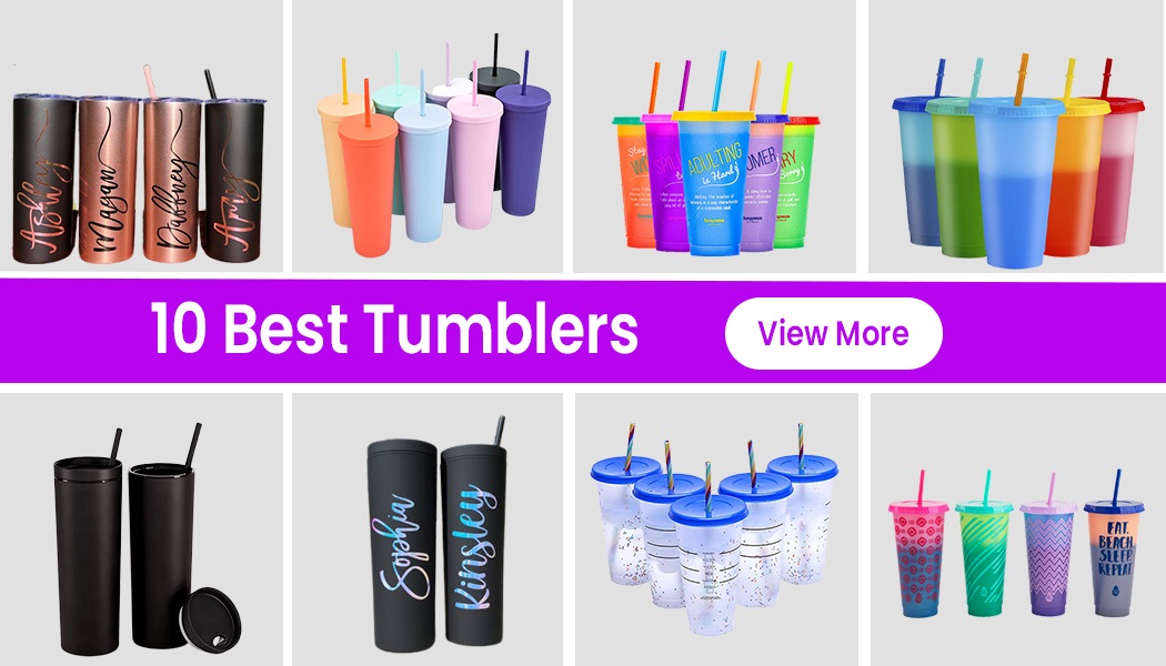 10 Colorful Tumblers That Are Perfect For Your Travel Use