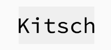 KITSCH